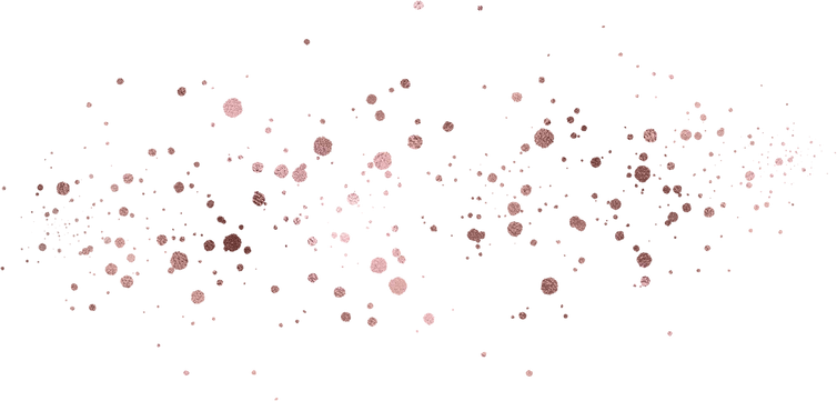 Rose Gold Confetti